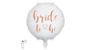 18 inch-es bride-to-be rosegold fólia