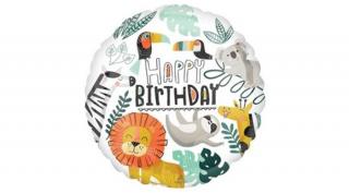 18 inch-es Happy bday get wild animals