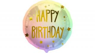 18 inch-es Happy Birthday Ombre Stars