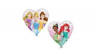 18 inch-es multi disney princess szív fó
