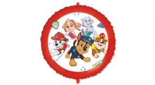18 inch-es paw patrol hősök fólia lufi