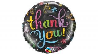 18 inch-es Thank you chalkboard fólia