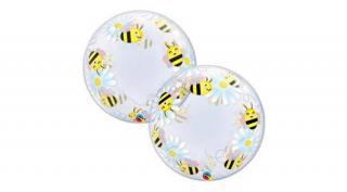 24 inch-es méhecskemintás deco bubble