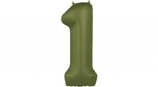 34 inch-es 1 matt zöld-olive green fólia