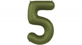 34 inch-es 5 matt zöld-olive green fólia