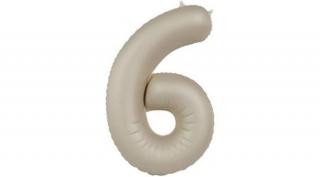 34 inch-es 6 matt krémfehér-latte fólia