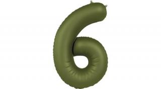 34 inch-es 6 matt zöld-olive green fólia