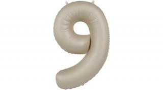 34 inch-es 9 matt krémfehér-latte fólia