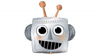 35 inch-es robot fej supershape fólialuf