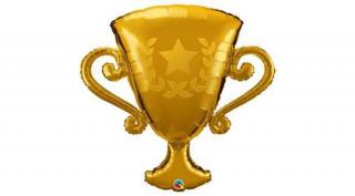 39 inch-es Golden Trophy fólia lufi