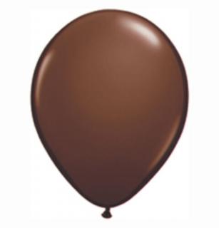 5 inch-es Chocolate Brown (Fashion) Kerek Lufi