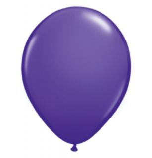 5 inch-es Purple Violet (Fashion) - Sötétlila Kerek Léggömb
