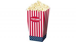 Amerikai Zászló Mintás Popcorn Doboz, 4 db-os