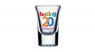 Boldog 20. Szülinapot Feliratú Feles Üve