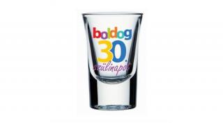 Boldog 30. Szülinapot Feliratú Feles Üve