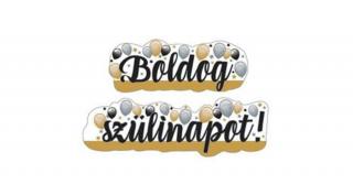 Boldog szülinapot elegáns banner