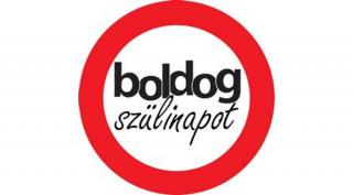 Boldog szülinapot sebességkorlátozó tábl