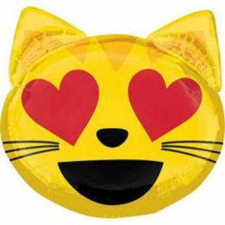 Emoticon Cat Love Super Shape Fólia Lufi