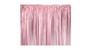 Fólia lametta asztalra rosegold 80*300cm