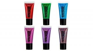 Glitteres festék tubusban 25ml, 6szín