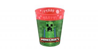 Minecraft műanyag pohár, 250ml