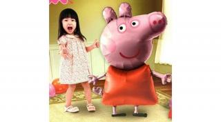 Peppa Pig sétáló fólia lufi