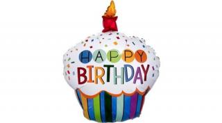Rainbow Birthday Cupcake supershape lufi