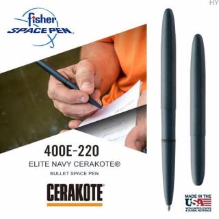 Fisher Space Pen 400E-220 Elite tengerészkék cerakote golyó space toll