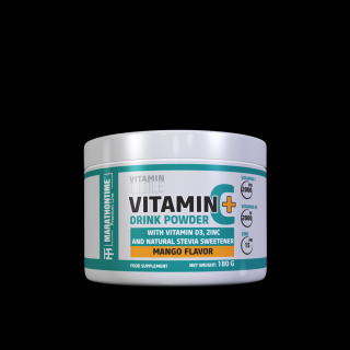 C-vitamin italpor - D-vitaminnal, Cinkkel és Steviával- Mangó ízben