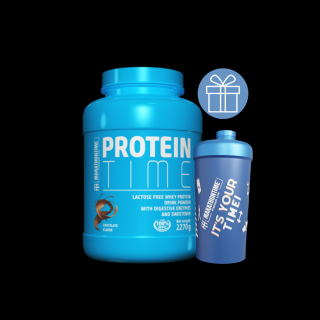 Protein Time Laktázenzimmel Dúsított fehérje Csokoládé íz 2270g