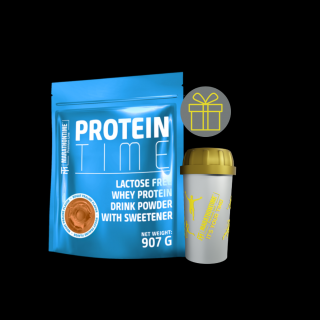 Protein Time Laktázenzimmel Dúsított fehérje Nugát praliné íz 907g