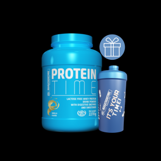 Protein Time Laktázenzimmel Dúsított fehérje Vanília íz 2270g