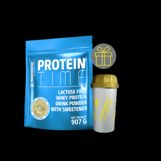 Protein Time Laktázenzimmel Dúsított fehérje Vanília íz 907g