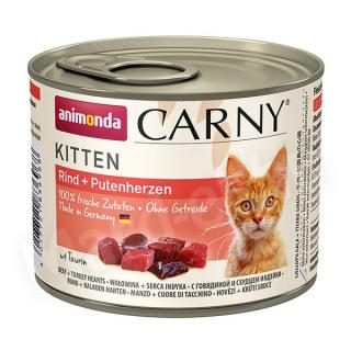 Animonda Carny Kitten marha-pulykaszív 200g