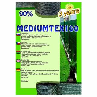 Árnyékoló Háló MEDIUMTEX160 1,2x50m zöld 90%