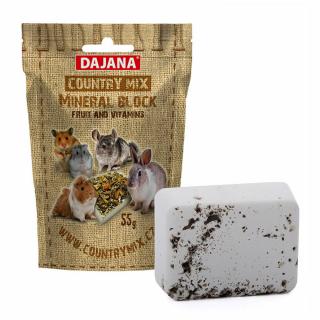 Dajana Country Mix Mineral Block fruit  vitamins 55g