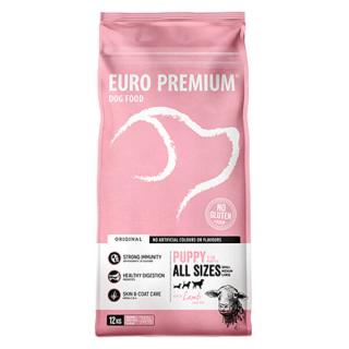 Euro Premium All Sizes Puppy Lamb  Rice 12kg