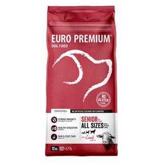 Euro Premium All Sizes Senior Lamb  Rice 12kg