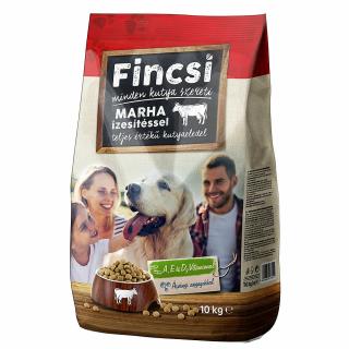 Fincsi Száraz kutyaeledel marhával 10kg