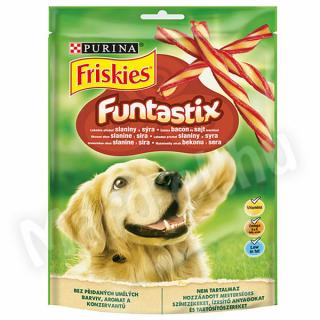 Friskies Funtastix bacon és sajt ízesítésű kutya jutalomfalat 175g