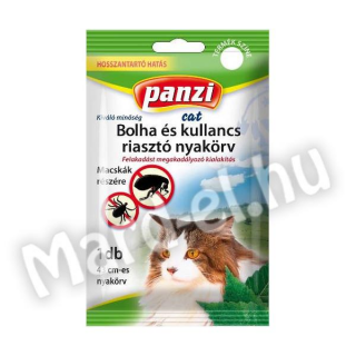 Panzi Bolha és kullancsriasztó nyakörv cica 43cm