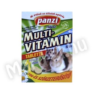 Panzi Multivitamin tabletta rágcsálóknak 50db