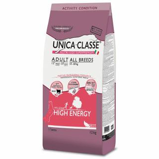 Unica Classe Adult All Breeds High Energy Beef 12kg