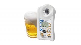 ATAGO PAL-BX|ACID101 Master Kit sör digitális refraktométer Brix érték (0-90％), sav (0,1-20％) és arányuk mérésére, 100 mérés rögzítése, NFC adatátvitel