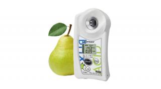 ATAGO PAL-BX|ACID14 Master Kit körte digitális refraktométer Brix érték (0-90％), savtartalom (0,1-4％) és arányuk mérésére, 100 mérés rögzítése, NFC adatátvitel