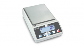 KERN 572-49 (16kg/0,0001kg) masszív alumínium házú, sok funkciós, IoT ready, Ipar 4.0 digitális precíziós asztali mérleg iparba és laborba