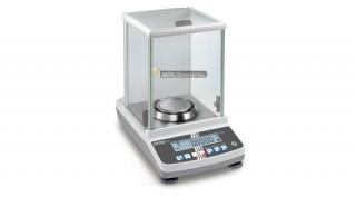 KERN ACJ 300-4M (320g/0,0001g v 1600ct/0,001ct) digitális labor, karát és analitikai mérleg automatikus belső, vagy külső kalibrálással, hitelesíthető