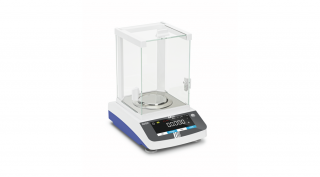 KERN ADS 100-4 (120g/0,0001g) digitális labor és analitikai mérleg, RS232, USB, felhasználó management, külső kalibrálás, érintőképernyő, GLP/ISO