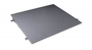 KERN BIC-A01 porfestett acél felhajtó rámpa 1000×1000×108 mm, 1000 mm széles padló- és lapmérlegekhez