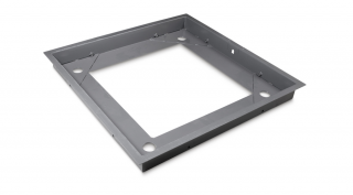 KERN BIC-A04 porfestett acél beépítő keret 1000×1000×108 mm-es padló- és lapmérlegekhez